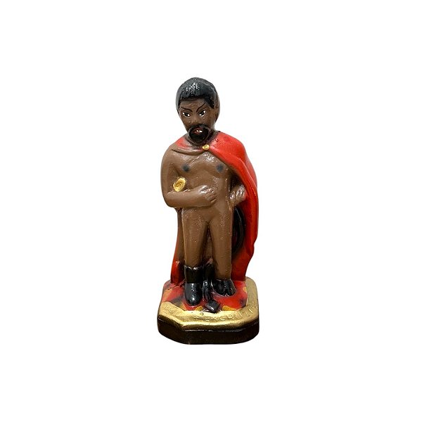 IMAGEM DE GESSO EXÚ 7 ENCRUZILHADAS 12 CM
