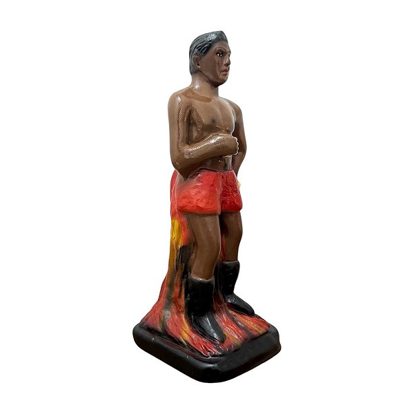 IMAGEM DE GESSO EXÚ MIRIM 20CM