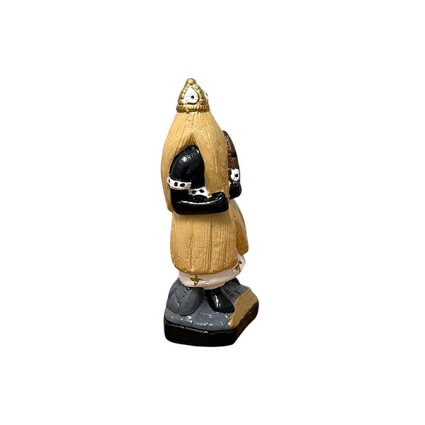IMAGEM DE GESSO ORIXÁ OMULÚ 12 CM