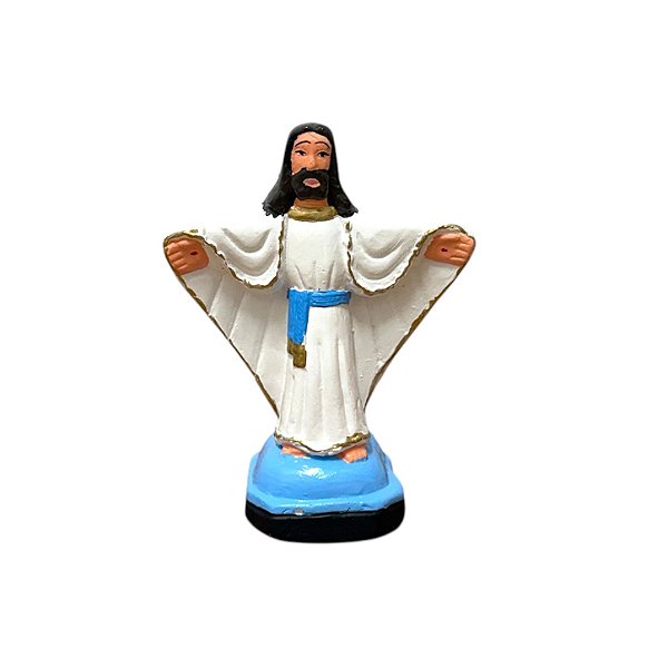IMAGEM DE GESSO OXALÁ 12 CM