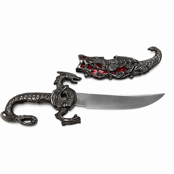 ADAGA DRAGÃO VERMELHO