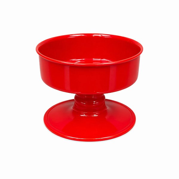 CASTIÇAL DUPLO VERMELHO