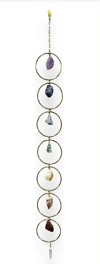 MOBILE DE PEDRAS 7 CHAKRAS