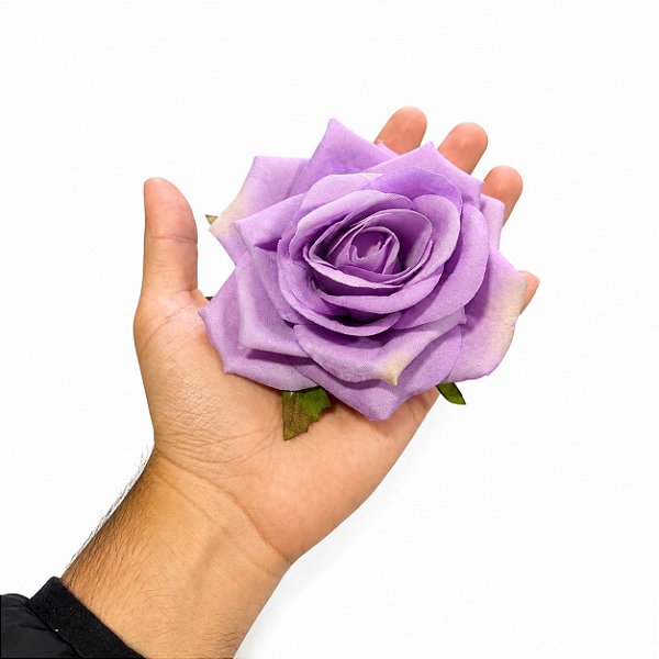 PRESILHA ROSA VIOLETA VELUDO