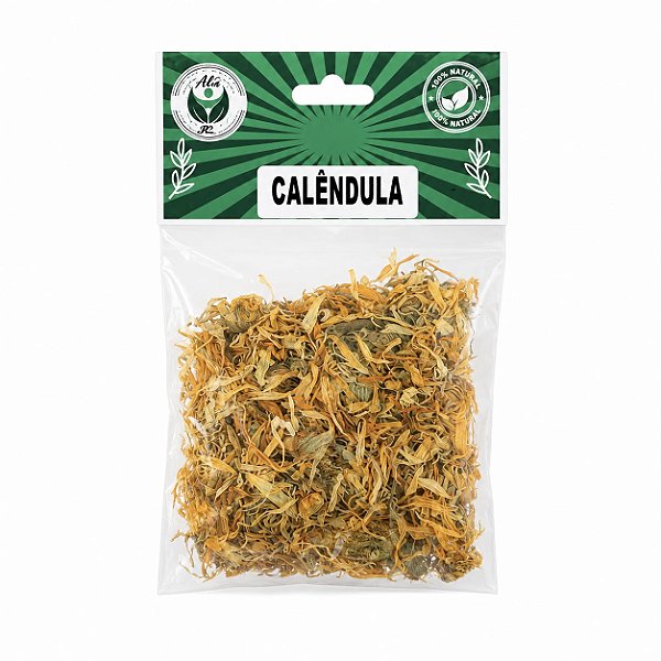 CARTELA COM 10 PACOTES CALÊNDULA