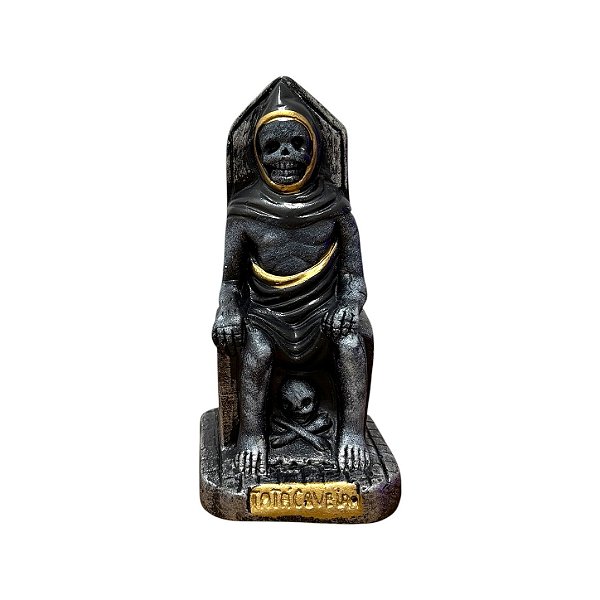 IMAGEM DE GESSO TATA CAVEIRA 16 CM