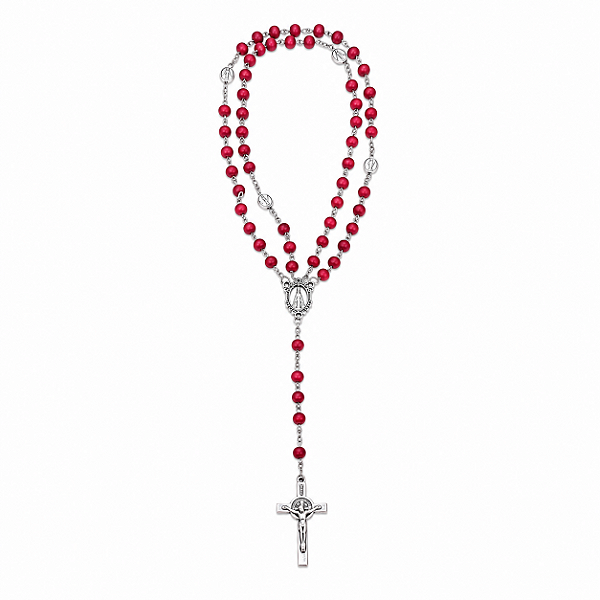 TERÇO NOSSA SENHORA APARECIDA TERRA COTA