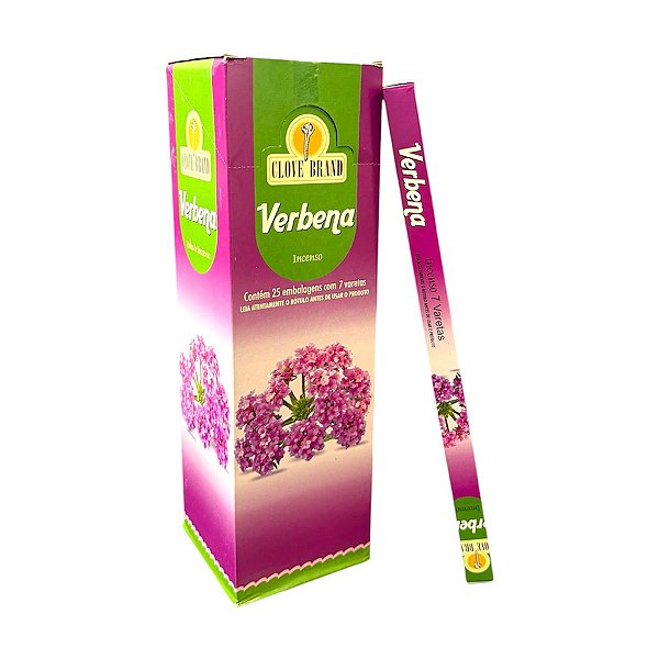 INCENSO VARETA - VERBENA BOX C/ 25UN