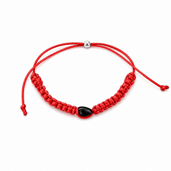 PULSEIRA DE MACRAME OLHO DE CABRA
