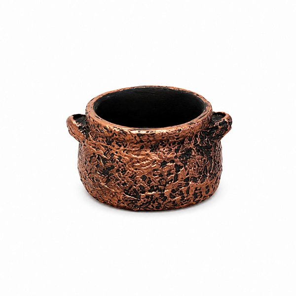 CALDEIRÃO INCENSÁRIO PQ 6CM COBRE