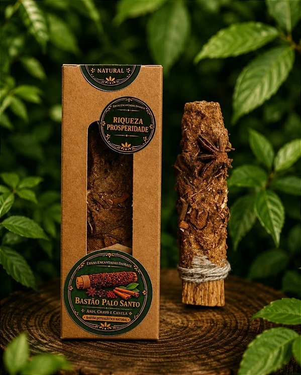 BASTÃO DE PALO SANTO RIQUEZA E PROSPERIDADE