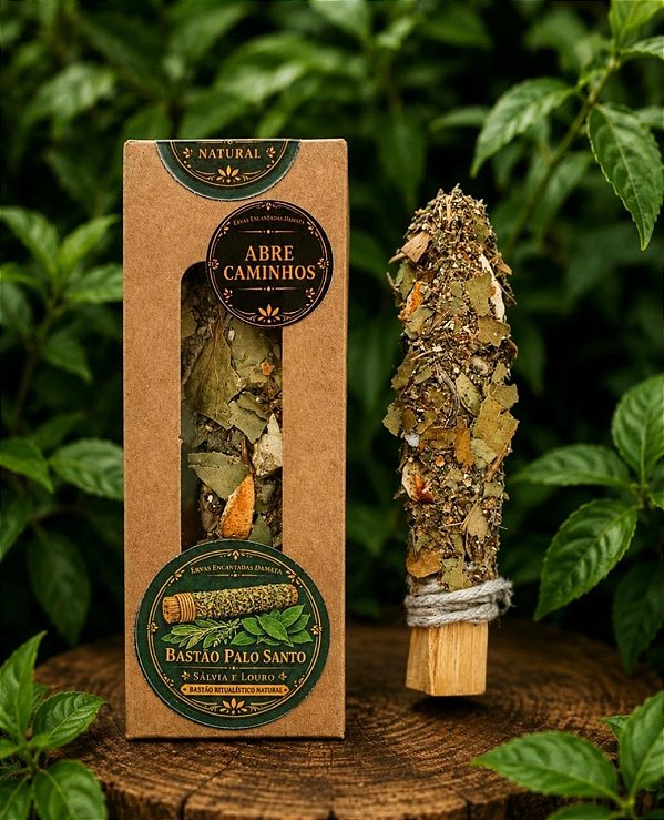 BASTÃO DE PALO SANTO ABRE CAMINHO