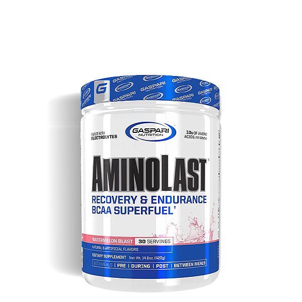 Gaspari Nutrition Aminolast BCAA Aminoácidos 420 GR Watermelon Melancia