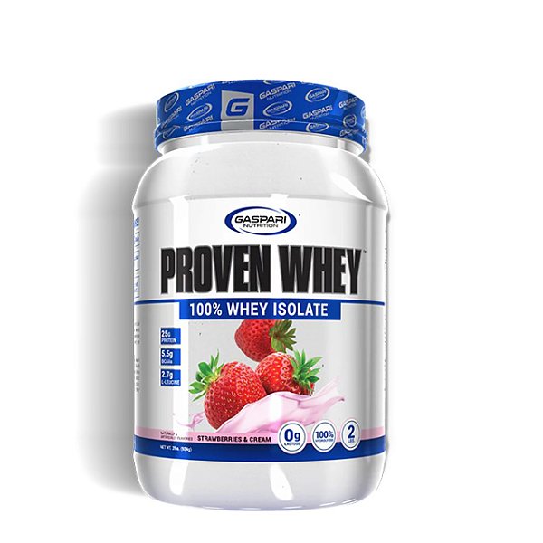 Gaspari Nutrition PROVEN WHEY 2LBS/908G  STRAWBERRY & CREAM