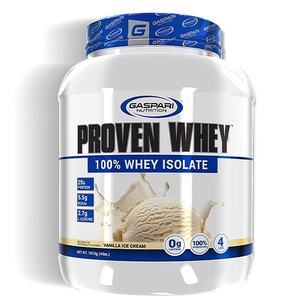 Gaspari Nutrition Proven Whey Protein Isolada 4lbs/1810gr  Vanilla
