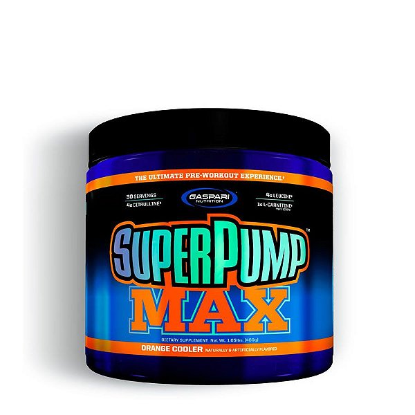Gaspari Nutrition SUPER PUMP MAX 480G - ORANGE