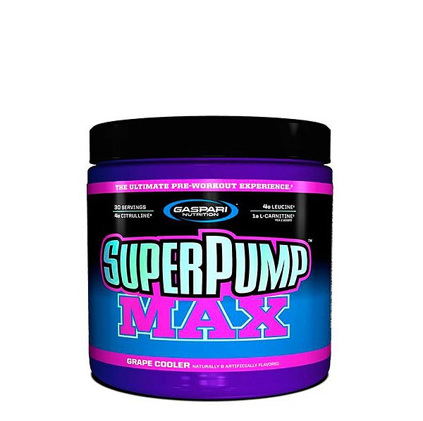 Gaspari Nutrition SUPER PUMP MAX 480G- GRAPE