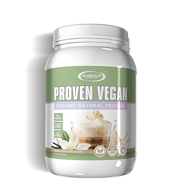 Gaspari Nutrition Proteína Vegana Proven Vegan Importada 908G Vanilla