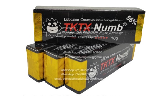 4 x TKTX Numb Preta 56%