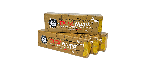 4 x TKTX Numb GOLD 99.9%