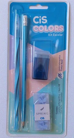 Kit Escolar Color Azul CIS