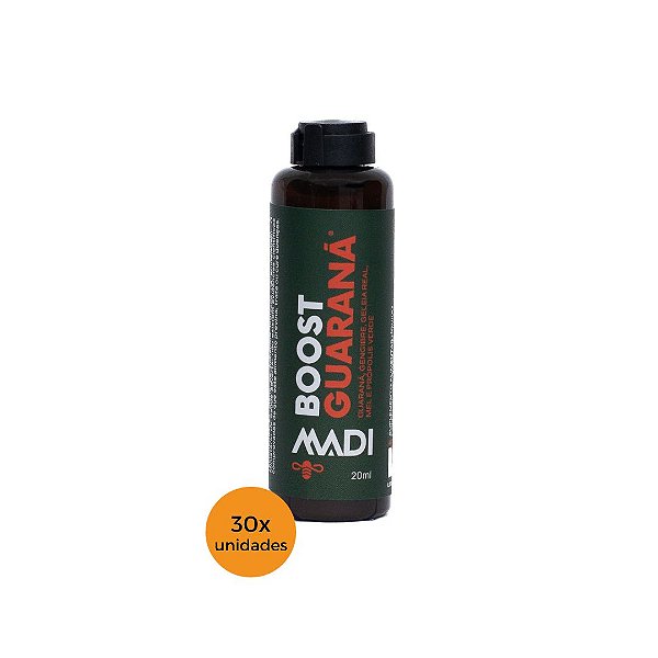 Suplemento Alimentar Líquido 20ml x 30 unidades Boost Guaraná MADI