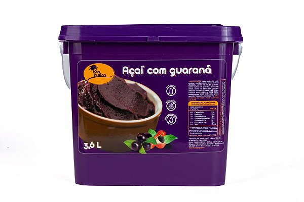 AÇAÍ PANEIRO 3,6 L CX 2 UN