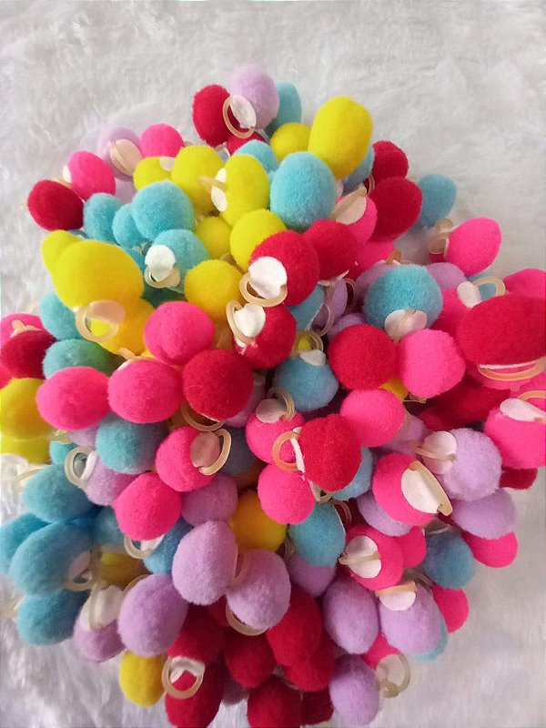 Pompom sortidos c/20