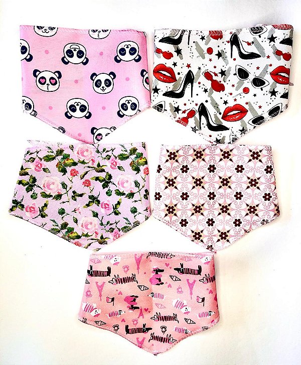 Bandana GG fêmea tecido c/10unidades