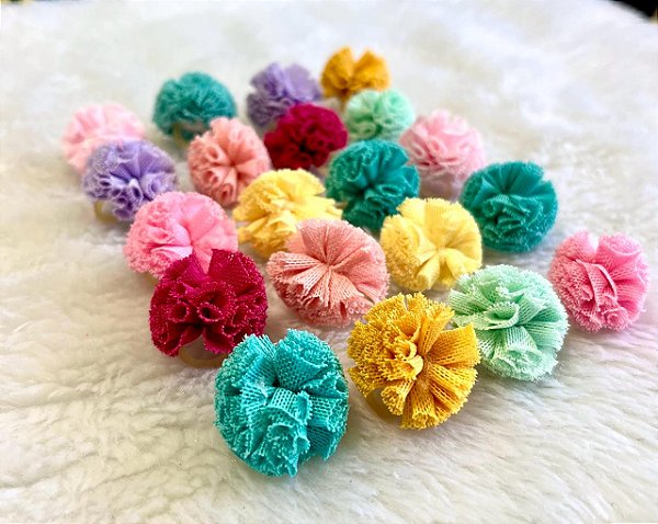 Pompom malha sortidos c/10