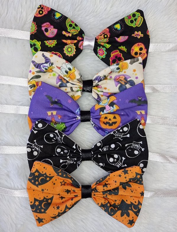 Gravata borboleta halloween G c/5