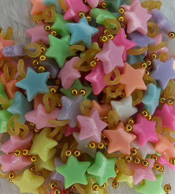 Ponto de luz estrela candy c/20