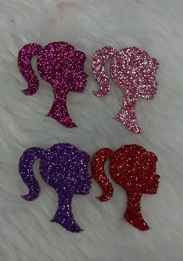 Adesivo barbie c/20