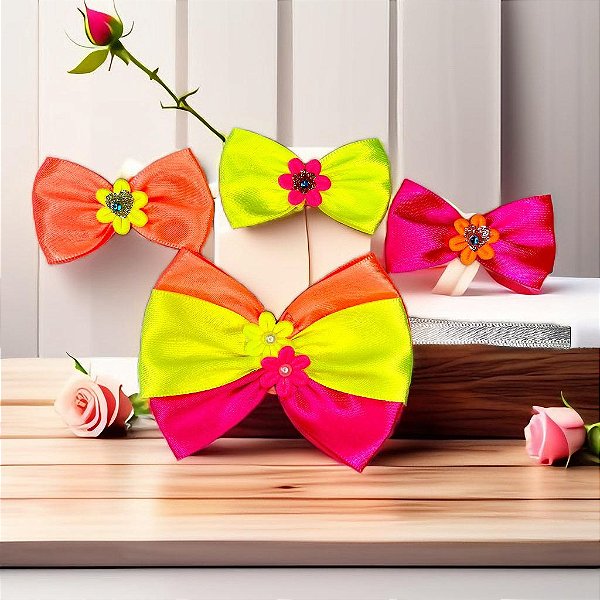 Conjunto neon c/6un