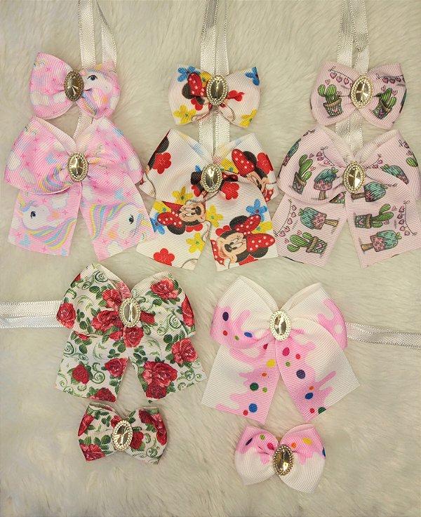 Conjunto laçarote e laços especial C/10UN