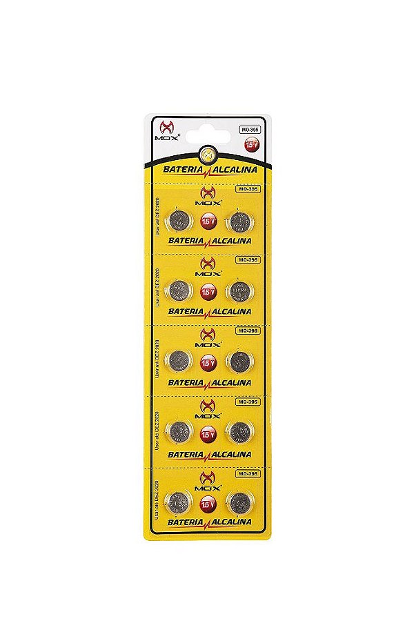 Bateria MO-395 Cartela c/10