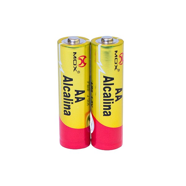 Pilha Alkalina Mox MO-AAC2ALK (Cartela C/ 2 PCS)