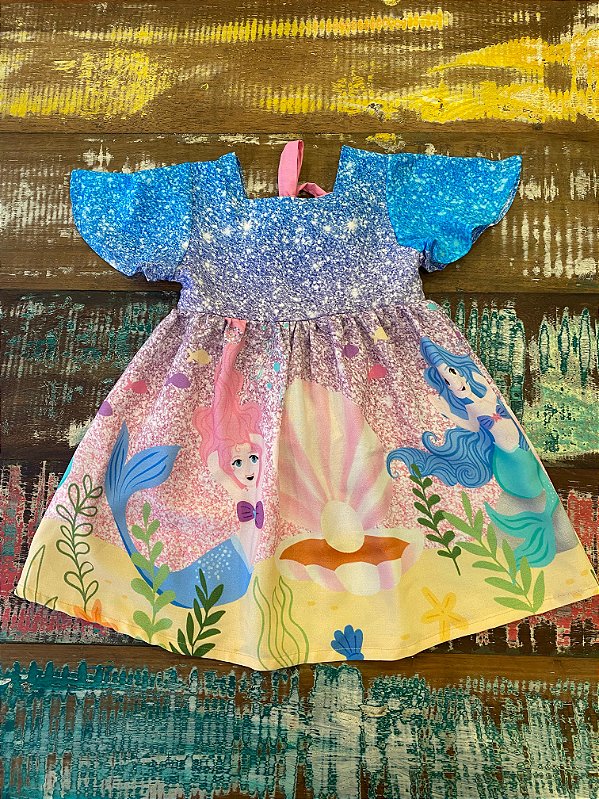 Vestido Pérolas Sereia
