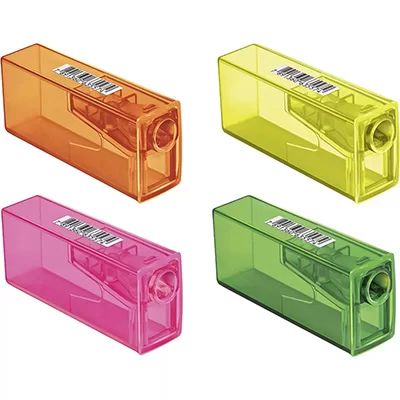 Apontador com depósito Neon - Faber Castell