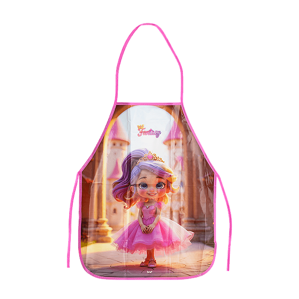 Avental Plástico BRW Fantasy – Proteção e Conforto para Atividades Escolares e Artísticas