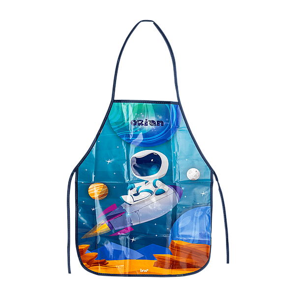 Avental Plástico BRW Orion – Proteção e Conforto para Atividades Escolares e Artísticas