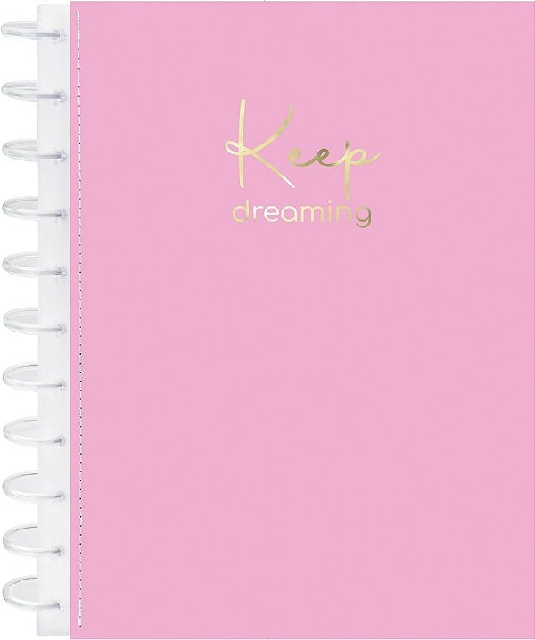 Caderno Universitário Kitdisc Keep 10 Matérias A4 160 Folhas Capa Dura