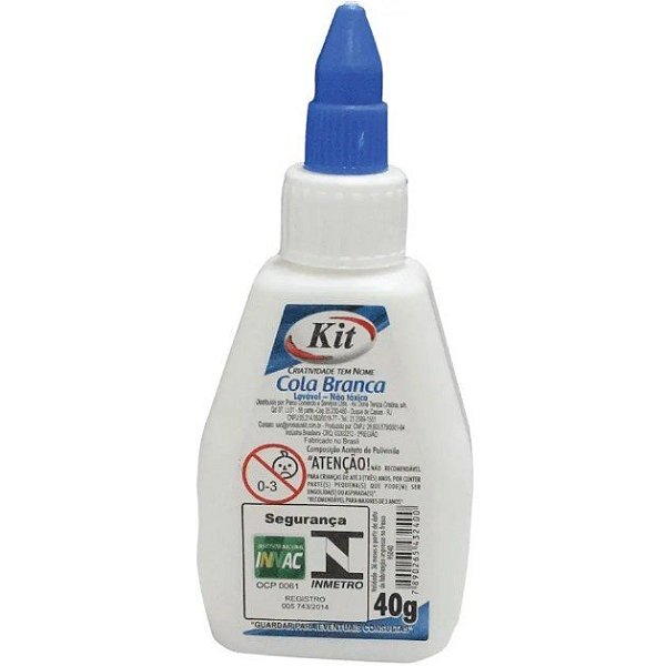 Cola Plástica 40g KIT