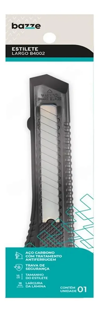 Estilete Largo Bazze 18mm