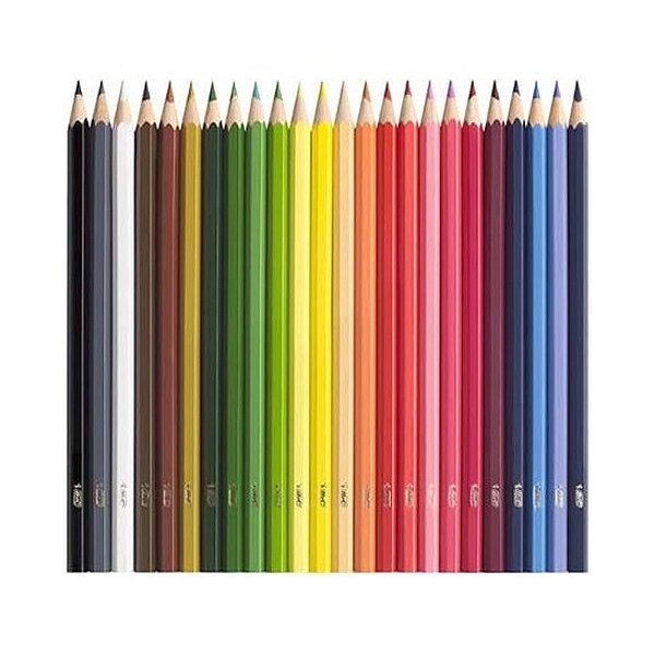 Lápis de Cor BIC Evolution – Cores Vivas e Resistência Garantida