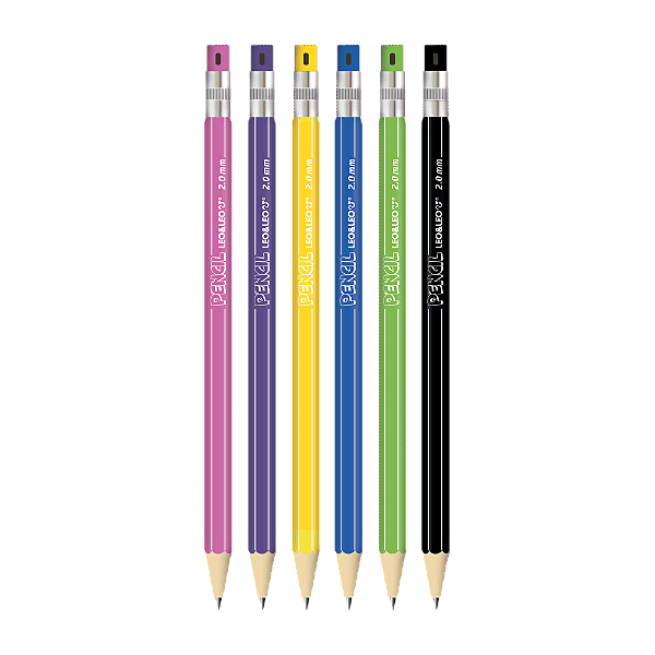 Lapiseira Leo&Leo Pencil 2.0mm – Design Confortável e Escrita Precisa