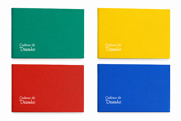 Caderno de Desenho Capa Dura Brochura 96 Folhas Credeal