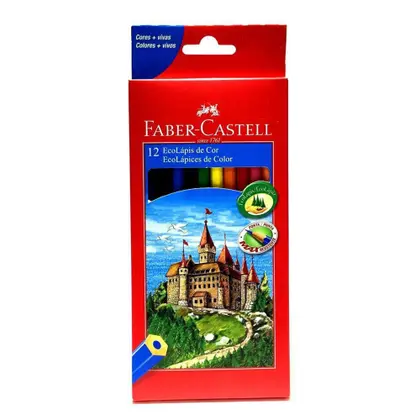 Lápis de Cor 12 Cores Faber-Castell