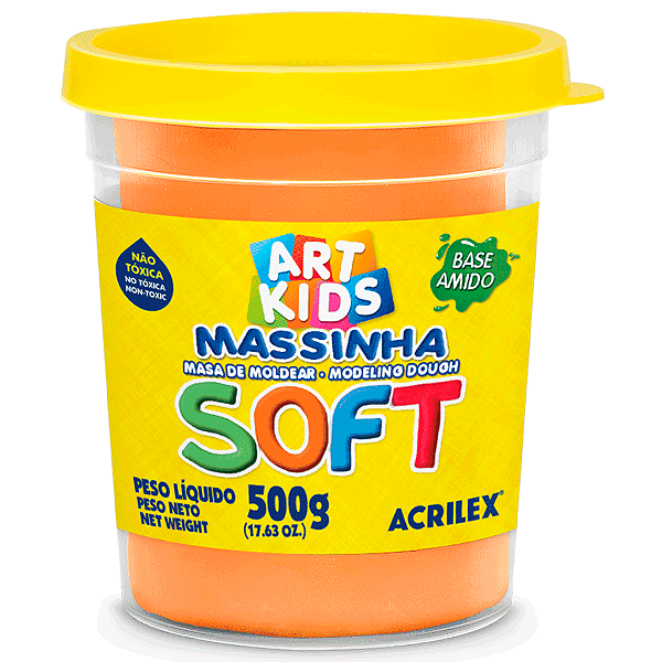 Massa para Modelar Soft 500g Acrilex