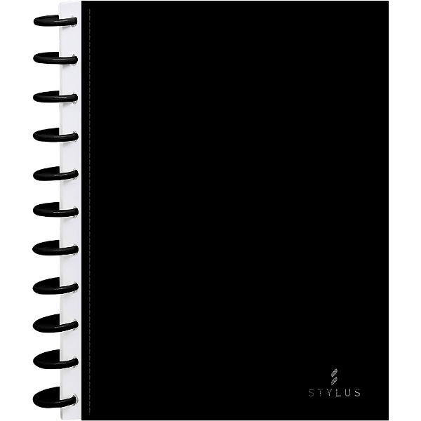 Caderno Universitário Capa Dura 1x1 Kitdisc Stylus 80 Folhas